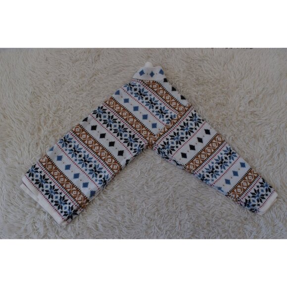 Vintage 90s Mock-neck Acrylic Snowflake  Sweater‎ size M - Picture 9 of 10